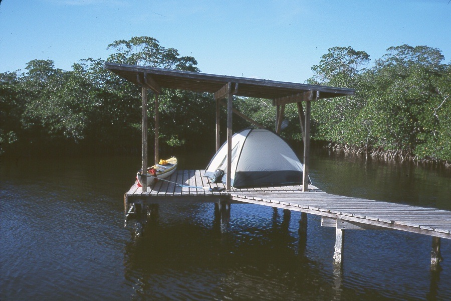 everglades camping platform